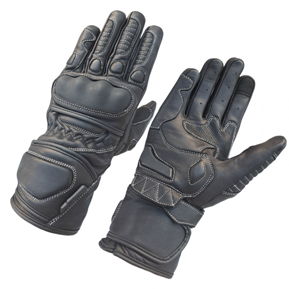 Road Leather Summer Gloves
