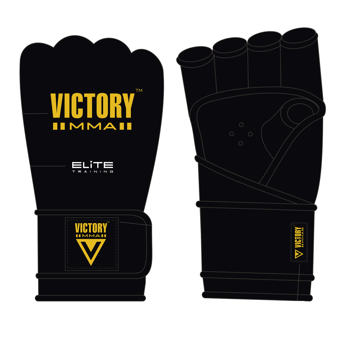 Pro Lace-Up Gloves – 14oz